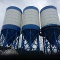 paquete de silo de cemento para plantas de procesamiento por lotes