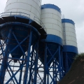 paquete de silo de cemento para plantas de procesamiento por lotes