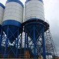 paquete de silo de cemento para plantas de procesamiento por lotes