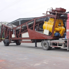 camión de planta de concreto